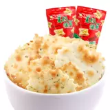 来伊份 Meiji Crisp Formented Breakfast Biscuits (овощной вкус Laver) 168 г в газированную печенье