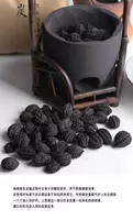 Маленькая грязная печь вареное чайное уголь орех 1 кот