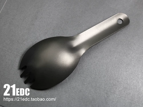 21EDC Pure Titanium Ultra Light Outdoor Fork Spoon Portable Tool Spoon Swoon ОБОРУДОВАНИЕ РИСА РИСА РИС