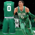 Tùy chỉnh Celtic đồng phục bóng rổ phù hợp với Owen 11th jersey Tatum vest vest Nâu Đen Quân Xanh 	mua quần áo bóng rổ	 Bóng rổ