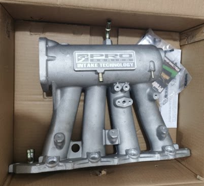 Модификация подходит для Honda Civic B16A B16B B18A B18C1 впускной коллектор увеличенная 70MM пескоструй