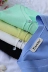 Mùa xuân và Mùa Thu Ice Silk Knit Cardigan của Phụ Nữ Dài Tay Áo Ngắn Bên Ngoài Áo Len Mỏng Slim V-Cổ Khăn Choàng Áo Khoác Điều Hòa Không Khí áo sơ mi