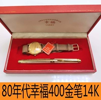 В 1980 -х годах 400 Golden Pen, 14k, Happy Tips, Классическая вечная золотая печать Laosteen Practice