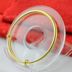 Jin Manduo Giả vàng nữ kéo đẩy vòng tay trơn Tiền xu Euro có thể được điều chỉnh để gửi cho bạn gái bạn gái vòng băng ngọc thủy tảo neja Vòng đeo tay Cuff