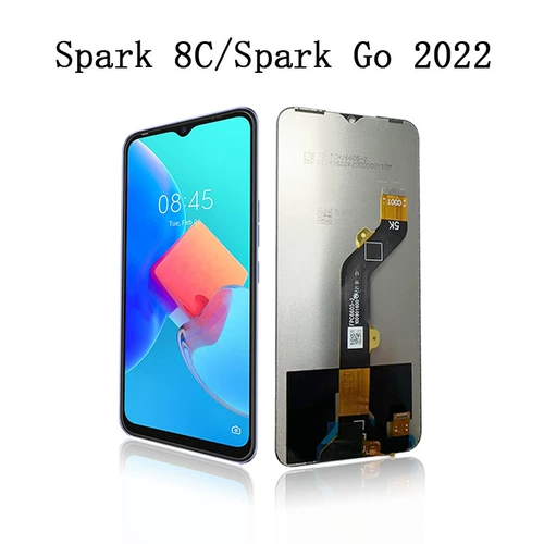 Применимо к Tecno Spark 8C KG5K Spark Go 2022 LCD Сборка экрана