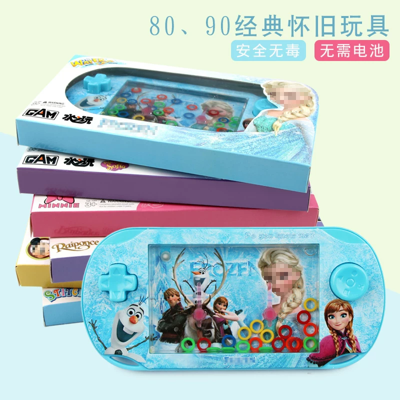 Rings, classic toy, game console, nostalgia, frog