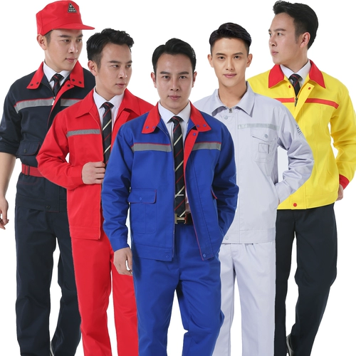 Осенний антистатический комбинезон, лонгслив подходит для мужчин и женщин