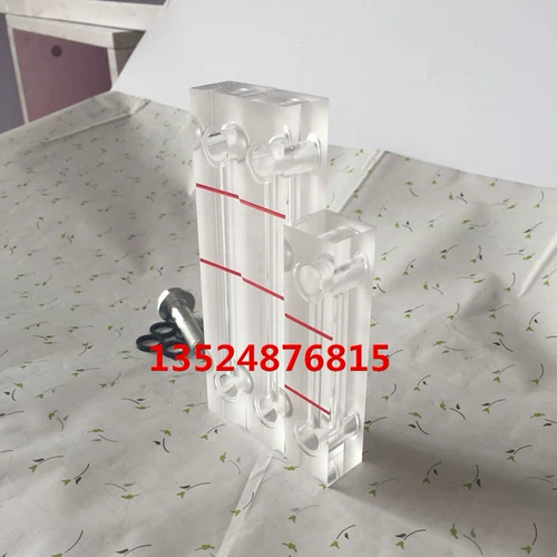 Винт воздушный компрессор Наблюдение за масляным зеркалом Fu Shengsheng Shengang Kaishan масляная этикетка Центральное расстояние 140 Уровень масла уровня масла.