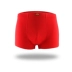 Mùa hè nam boxer tóm tắt màu đỏ tinh khiết mồ hôi thấm đồ lót thoáng khí năm nay sexy quần short đầu nam thanh niên