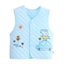 Bé vest mùa xuân và mùa hè mỏng bé vest bông vest trẻ sơ sinh 0-3 tháng bé vest 6