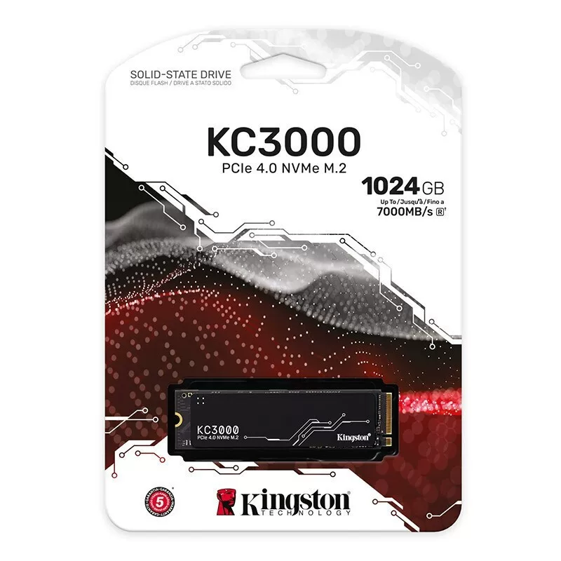 Kingston/ KC3000 512Г 1Т 2Т 4Т M.2 PCIe4.0 твердотельный накопитель SSD