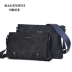 Magnifi Messenger Bag Túi đeo vai nam nylon Túi nam Oxford Oxford Cross Cross Casual Backpack Tide Canvas Bag - Túi của con người