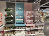 Ikea, тележка, кухня, скандинавская система хранения