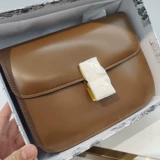 Кожаная ретро демисезонная сумка на одно плечо, сумка через плечо, воловья кожа, из натуральной кожи, коллекция 2023