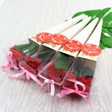 Мыло с розой в составе на день матери на день Святого Валентина, подарок на день рождения