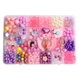 Детский браслет из бисера ручной работы, ожерелье и браслет