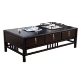Новый китайский чайный стол с твердым деревом zen Zen Store Teabet Sable Living Room Небольшой офис отель B & B Tea Furniture