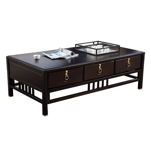 Новый китайский чайный стол с твердым деревом zen Zen Store Teabet Sable Living Room Небольшой офис отель B & B Tea Furniture