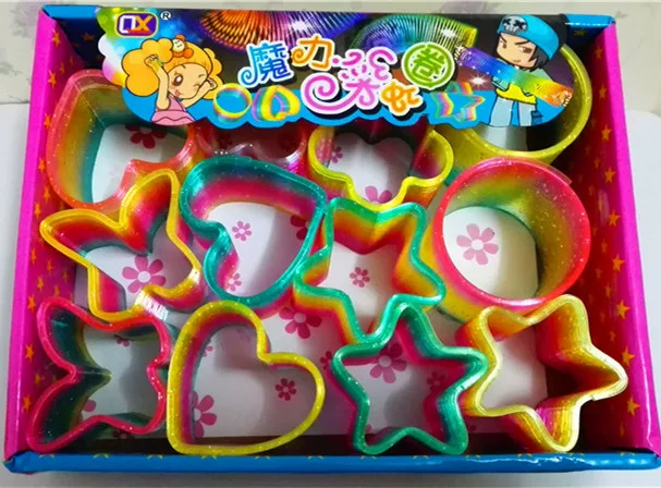 Умная игрушка для детского сада, магический пластиковый пружок Slinky, раннее образование, ностальгия