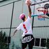 2019YBDL xu hướng thể thao nguyên bản áo thun ngắn tay nam slam dunk bóng rổ quần áo bé trai thời trang áo thun ruy băng - Áo phông thể thao áo phông lining Áo phông thể thao