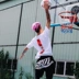 2019YBDL xu hướng thể thao nguyên bản áo thun ngắn tay nam slam dunk bóng rổ quần áo bé trai thời trang áo thun ruy băng - Áo phông thể thao