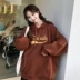 Áo len nữ Kawashima Sakurada 2018 mới thu đông 2014 phiên bản Hàn Quốc của áo lười gió lười cộng với áo nhung dày áo ấm Áo len