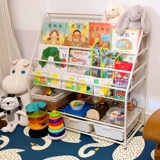 Детские книжные книги с картинками -в одном хранении игрушек и заканчивают полки дома Железные детские книжные шкаф