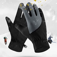 Уличные удерживающие тепло зимние водонепроницаемые перчатки, мужской альпинистский ветрозащитный мотоцикл, для бега