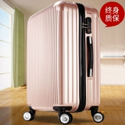Phiên bản tiếng Hàn của vali cá tính nữ sinh viên xe đẩy trường hợp hộp cứng nam 24 inch dễ thương mật khẩu hành lý phổ biến bánh xe vali