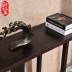 Hiên Trung Quốc mới Đài Loan gỗ rắn hiện đại tối giản Trung Quốc tiền sảnh Trung tâm phòng khách Zen trang trí tủ bên B & B - Bàn / Bàn Bàn / Bàn
