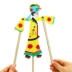 Bóng chơi hướng dẫn tự làm trẻ em làm bằng tay gói vật liệu sáng tạo mẫu giáo 3-6 tuổi câu đố cha mẹ trẻ em đồ chơi do choi tre em Handmade / Creative DIY