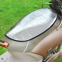 Xe điện kem chống nắng cách nhiệt mat mùa hè pin xe dù để che nắng đệm không thấm nước phản chiếu lá nhôm bộ phim xe máy ghế đệm bọc yên xe air blade