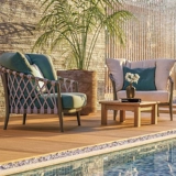 На открытом воздухе минималистское повседневное диван -диван -дизайнерский дизайнер двор садовый редактор виноводский диван Комбинация кофейного столика Открыто -Over Hotel Homestay