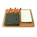 Tấm đá núi lửa Tấm bít tết nướng Tấm nướng bằng đá granit nhiệt độ cao Hàn Quốc Tấm nướng bít tết Đồ ăn phương Tây Tấm sắt khách sạn