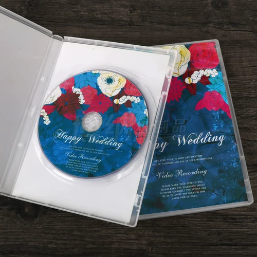 Свадебный компакт -диск Wedding DVD Британский компакт -диск с фотографией студенческой вечеринки
