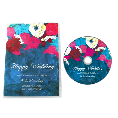 Свадебный компакт -диск Wedding DVD Британский компакт -диск с фотографией студенческой вечеринки