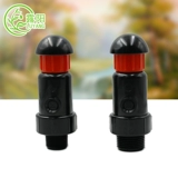 6 баллов 1 -дюймового воздушного клапана из воздушного клапана от фермеров ирригационно -пластиковый миниатюрный воздушный клапан быстрый автоматический выпускной клапан