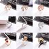 Nhẫn nữ sinh viên Nhật Bản và Hàn Quốc hipster Hàn Quốc nhẫn đỏ cá tính gió lạnh ngón tay trỏ cặp nhẫn mở vòng đuôi nhẫn vàng trắng Nhẫn