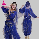 Костюм, демисезонная одежда для танцевального шоу, Индия, 2019, длинный рукав