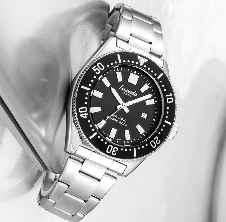 New Quartz Watch Fashion Sports Luxury Brand with Calendar, Business Band, Stainless Steel Quartz Watch_voghion.com