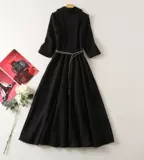 Осеннее платье, приталенный элитный корсет, французский стиль