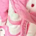Coral nhung thỏ phim hoạt hình lady quai áo phù hợp với đồ ngủ dày dễ thương dịch vụ nhà giải phóng mặt bằng đặc biệt đồ bộ pijama nữ lụa Giống cái