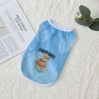 Синий, с медвежатами