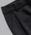 Mùa thu và mùa đông Quần nữ Harlan dài cộng với kích thước cashmere len đen Quần dài giản dị chân cao quần thon