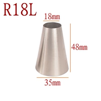 R18L (диаметр маленького отверстия 18 мм)