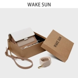 Брендовая сумка на одно плечо, изысканный стиль, в корейском стиле, популярно в интернете