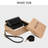 Брендовая сумка на одно плечо, изысканный стиль, в корейском стиле, популярно в интернете