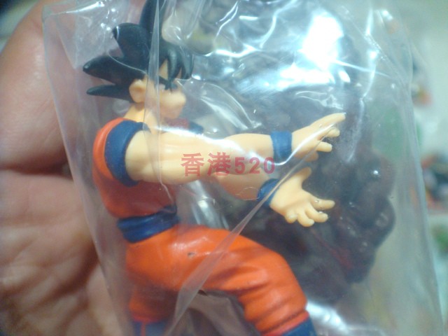 A) Sun WukongGenuine Wan Dai Qilongzhu Z Box egg Sun WuKong Begita King of the world Dragon scene Garage Kit image