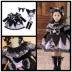 Kurome cho bé gái Halloween cos chơi dạ quang váy trình diễn trang phục tối Đầm công chúa lolita gift halloween Trang phục haloween