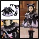 Kurome cho bé gái Halloween cos chơi dạ quang váy trình diễn trang phục tối Đầm công chúa lolita